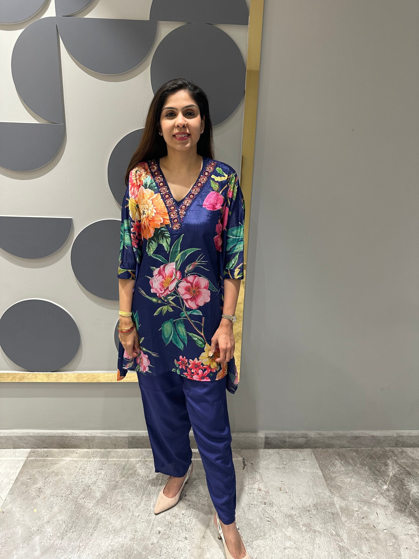 Floral kaftan