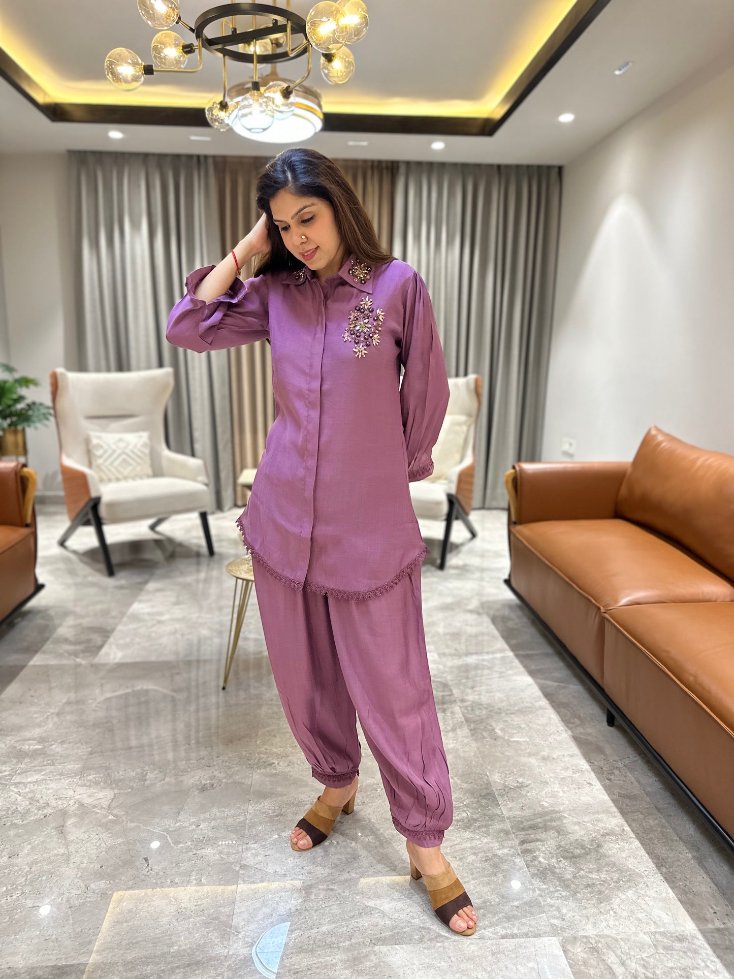 AFGAN GLAMOUR (purple)
