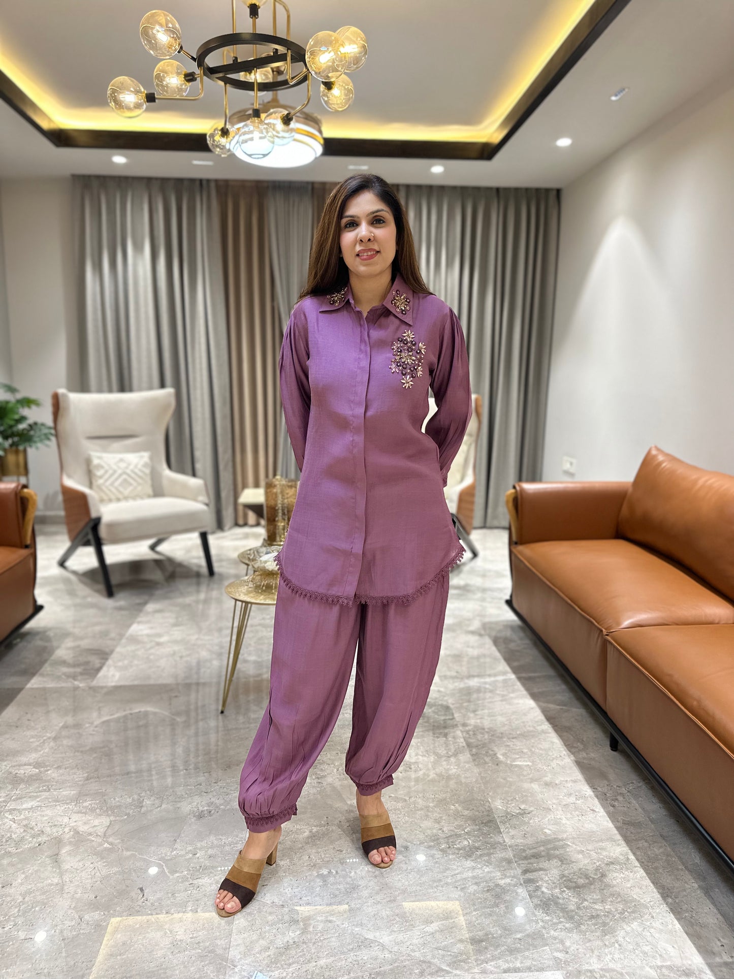 AFGAN GLAMOUR (purple)