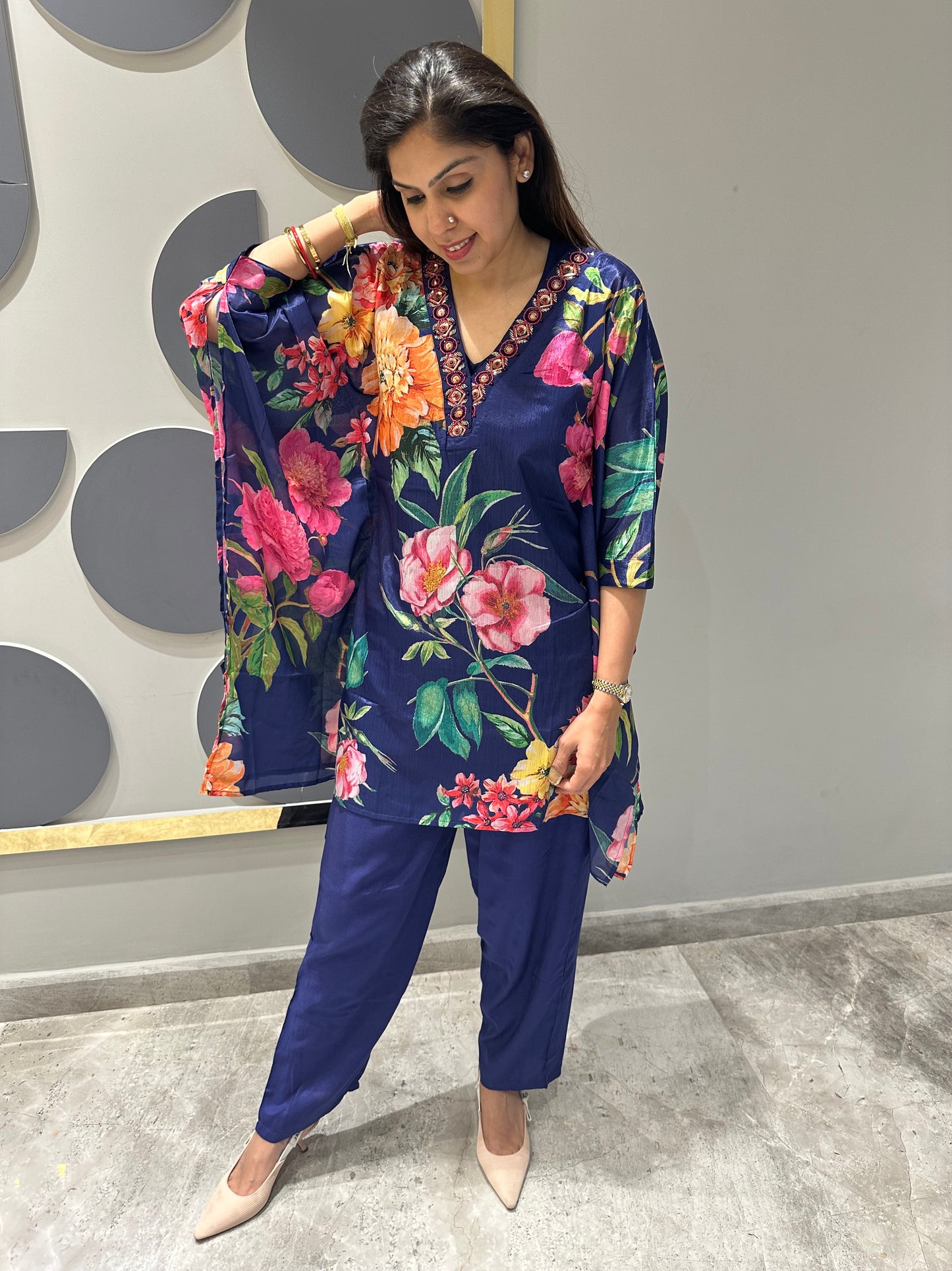 Floral kaftan